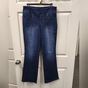 Belle by Kim Gravel *Distressed Pull on Jeans.